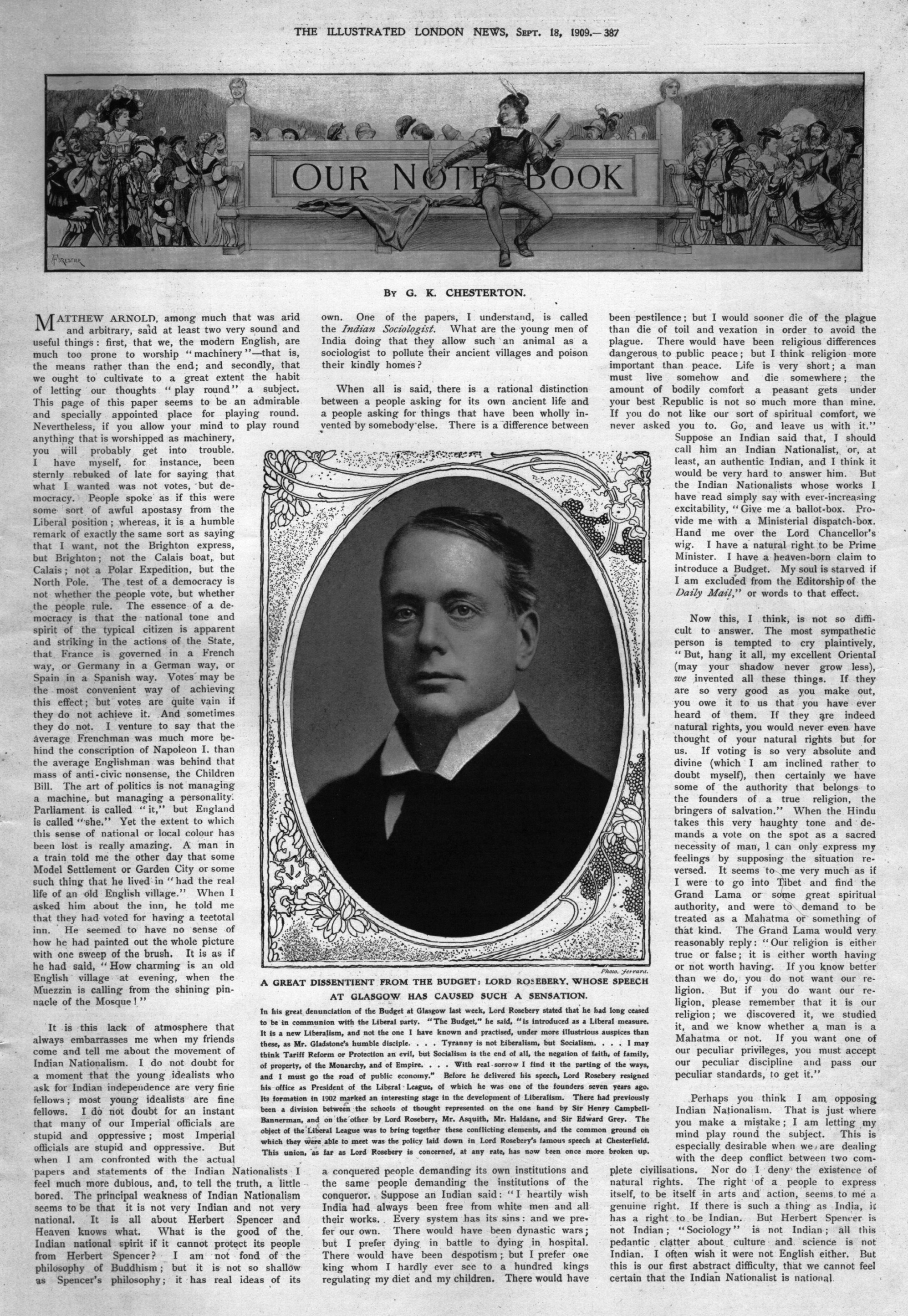1909 gk chesterton